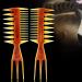 BbteK Combing Brush for Men and Women Hair Comb Double-sided Comb Texture Shape Suitable for Large-back Wide-tooth Comb Tip-tail Flat Comb Household Items for Men and Women Barber Comb Comb for Curly A1pc - Buy Online on GoSupps.com