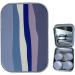 Lens Case | Lens Travel Kit | Portable Box with Tweezers Solution Bottle Lens Holder Kit for Daily and Outdoor Use Zukpumne Purple - Buy Online on GoSupps.com
