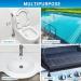 Misamo Pumice Stone for Toilet Bowl Cleaning Scouring Stick with Handle Rust.Remover for Tile Bath-Tub Powerfully Limescale Stain Hard Water Ring Grey - Buy Online on GoSupps.com