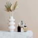 Refillable Glass Perfume Bottle Set - 4 Eco-Friendly Bamboo Lid Containers for Travel & Cosmetics | Essence Beings - Buy Online on GoSupps.com