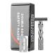 Safety Razor Double Edge Razor Anbbas Wet Shaver With 10 Razor Blades for Men and Women
