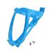 ZONKIE Bicycle Bottle Cages, Plastic Bike Bottle Holder for Road Bike and Mountain Bike, Many Colors are Available. Blue