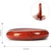 Artistone Red Jasper Crystal Thumb Worry Stone - Hand Carved Healing Pocket Stone for Meditation and Reiki - Buy Online on GoSupps.com