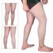 GP GIORO PARTNER XX-Large Black/Skin Long Leg Compression Sleeves - 2 Pairs for Running, Basketball, Hiking & Cycling - Buy Online on GoSupps.com