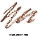 PHOERA Ultra-Slim Eyebrow Pencil with Brush - 103# Dark Brown | Natural-Looking, Long Lasting Brow Definition - Buy Online on GoSupps.com