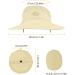 Brotou Sonnenhut - UV Protection UPF 50+ Foldable Safari Hat for Men & Women | Waterproof Hiking & Outdoor Summer Hat - M-XL Khaki - Buy Online on GoSupps.com