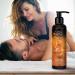 Sensual Caramel Massage Oil - 200ml Edible Body Oil with Almond & Grape Seed - Kissable Love Oil for Couples - Buy Online on GoSupps.com