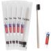 Tedule Disposable Toothbrushes with Toothpaste - 50 Pack Apricot Manual Toothbrushes for Hotels Family Homeless Nursing Homes - Convenient & Travel-Friendly - Buy Online on GoSupps.com