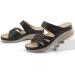 Ortho+Rest Women's Orthotic Slides | Comfortable Orthopedic Sandals with Arch Support | Walking Sandals - Size 9, Black - Buy Online on GoSupps.com