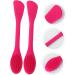 minkissy 2pcs Facial Cleansing Scrubber Manual Silicone Face Cleanser Silicone Facial Massager Silicone Facial Scrubber Facial Cleansing Brush Manual Face Scrubber Cleasing Milk Double Head - Buy Online on GoSupps.com