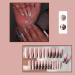 YoYoee Bling Luxury Long Coffin Press on Nails - 24PCS French False Nails for Women and Girls - Buy Online on GoSupps.com