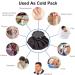 Ice Bag for Injuries & Pain Relief - 4 Pack 6 inch Reusable Cold Pack with Screw Top Lid - Buy Online on GoSupps.com