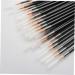 Baluue 100pcs Eye Makeup Tools Eyebrow Liner Brush Eyeliner Lip Liner Marker Lip Makeup Brushes Orange - Buy Online on GoSupps.com