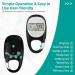 Flintronic 3D Step Counter Pedometer - Accurate Walking Tracker for Seniors & Kids | Calorie Consumption Meter - Black - Buy Online on GoSupps.com