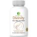 Divinity Hair Skin and Nails 60 Capsules 5000 mcg Biotin P-amino Benzoic Acid Horsetail extract Fo-Ti Bamboo extract Stinging Nettle Chinese Peony Spirulina Saw palmetto