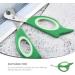 Healvian Tablet Pill Splitter & Scissors | Sharp Blade Pill Cutter | Portable Medicine Tool | Green Travel Kit for Easy Pill Cutting - Buy Online on GoSupps.com