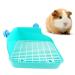 Kisangel Lacework Potty Trainer Guinea Pig Potty Trainer Rabbit Potty Trainer Hamster Litter Corner Green