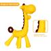 Silicone Baby Teething Toys Set - BPA-Free Banana & Giraffe Teether with Storage Case - Soothes Baby's Gums - Fruit Shape - 4 Pack - Buy Online on GoSupps.com