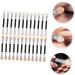 Didiseaon 24pcs Latex Eye Shadow Stick Eyeshadow Double Ended Makeup Brush Cosmetic Makeup Sticks Mackey Miss - Buy Online on GoSupps.com