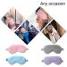 4 Pcs Plush Eye Masks - Comfortable Sleep Masks for Girls, Adults, and Children - Elastic Strap, Portable Blackouts for Travel - Buy Online on GoSupps.com