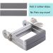 Metal Toothpaste Squeezer - Tube Wringer for Artist, Hair Salon & Painter - Silver - Buy Online on GoSupps.com
