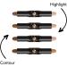 W7 Contour Stick - Double-Ended Creamy Contour & Highlight Makeup - Bronze Shape & Define - Medium Deep Medium Deep 1 count (Pack of 1) - Buy Online on GoSupps.com