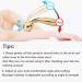 SUPANT V Facial Roller Massager - Reduce Wrinkles, Puffiness & Tighten Skin | Lymphatic Drainage & Collagen Production for Youthful Glow - Buy Online on GoSupps.com