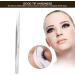Tweezers Stainless Steel 4 Types Precision Tweezers Lightweight Good Tip Hardness Eye Lashes Extension Kit for People Eyelashes Extension Pointy Tweezers(ST - 11) - Buy Online on GoSupps.com