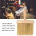 Demeras Hair Cut Cleaning Brush Barber 16x11x4 Neck Face Duster Brush Salon Hair Cleaning Wooden Sweep Brush Hair Cut Hairdressing Tool - Buy Online on GoSupps.com