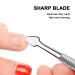 NICEMOVIC Pro Cuticle Pusher & Spatula 2-Sided Stainless Steel Tool for Gel Nail Polish Removal International Shipping Available - Buy Online on GoSupps.com