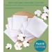 Panlom Soft Face Muslin Cloths - Pure Cotton Facial Cleansing Cloths - Reusable Polishing Cleanser (Pink 10 Pack) - Buy Online on GoSupps.com