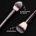Soft Nylon Hair Contour Powder Brush & Highlighter - Double Ended Makeup Brush for Flawless Application | International Shipping - Buy Online on GoSupps.com