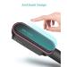 EZBASICS Ionic Hair Straightening Brush - 9 Heat Levels for Frizz-Free Silky Hair - Fast Heating & Anti-Scald - Professional Salon Results at Home - Buy Online on GoSupps.com