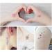 30 Sheets Cute Small Flower Temporary Tattoos By Yesallwas Long Lasting Fake Tattoos Stickers For Girls Women Body Tattoos-Lotus tattoo Stars Tattoo Rose tattoo - Buy Online on GoSupps.com