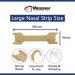 Massner Nasal Strips for Snoring - Large 100 Pack, Extra Strength Anti-Snoring Solution for Men & Women - Improve Breathing, Reduce Snoring - Stuffy Nose Relief - Buy Online on GoSupps.com