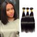 12 Inch Brazilian Virgin Human Hair Bundles - Natural Black (Pack of 3) - Buy Online on GoSupps.com