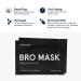 BRO MASK Under Eye Gel Pads - Cooling Eye Patches for Dark Circles and Puffiness | Anti Aging Hydrogel Eye Patch Set with Bakuchiol, Green Tea, Hyaluronic Acid, Caffeine, Niacinamide - 6 Pairs - Buy Online on GoSupps.com