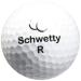 Schwetty Balls White Pair (includes 2 Golf balls)