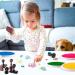 Biggun 7 Large Round Rainbow Craft Ink Pads - DIY Fingerprint Stamps for Kids - Washable & Colorful Stamp Pad for Crafting & Scrapbooking - Buy Online on GoSupps.com