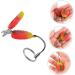 FOMIYES Strawberry Nail Scissors Acrylic Nail Clippers Nail Clippers for Thick Nails Fruit Toenail Clippers Mini Nail Clippers Nail Trimming Tool Manicure Stainless Steel Child - Buy Online on GoSupps.com