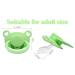 Landofgenie Adult Size Pacifier - Large Teat Shield in Green | International Shipping Available - Buy Online on GoSupps.com