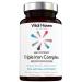Complex Triple Action Formula - Iron Glycinate + Iron Citrate + Iron Gluconate and Non-Acid Vitamin C with Ginger for Maximum Absorption - Max Potency - Premium Ingredients - Vegan - Made in The UK