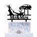 Repairman Wedding Cake Topper Car Repairman Couple Cake Topper Car Enthusiasts Automobile Repair Theme Cake Topper For Wedding Engagement Anniversary Bridal Shower Party Supplies
