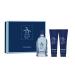Original Penguin Blue Label Gift Set: 3.4 fl oz Eau de Toilette 3 oz Shower Gel 3 oz Aftershave Balm - bergamot grapefruit aquatic clary sage cypress mango musk patchouli driftwood