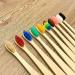 Eco-Friendly Bamboo Toothbrush Pack of 10 | Biodegradable BPA-Free | Sustainable Oral Care - Buy Online on GoSupps.com