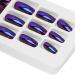 Full Cover False Nails Easy Trim File Artificial Fake Nails Convenient 12 Different Sizes Bright Color Fashionable for Home Use for Nail Salons(LG05) - Buy Online on GoSupps.com