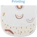 ISAKEN 2 Pieces Baby Bibs - Waterproof, Teething Bandana Drool Bibs for Feeding and Burping #008 - Buy Online on GoSupps.com