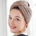 Dasongff Hair Turban Towel Set - Quick Drying Super Absorbent Anti-Frizz 3 Pack Hair Caps for Fast Drying - Buy Online on GoSupps.com