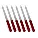Metal Nail File (6 Pcs)  Nail Files for Natural Nails Made of Stainless Steel  Sword Fingernail Files with Sharp Pointed Tip Non Slip Handle  Diamond Finger Nail Filers for Women Sapphire Grit