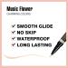 Music Flower Coloured Waterproof Liquid Eyeliner Pencil - Smudge-Proof & Long-Lasting | Multiple Shades Available | Easy Control Flexible Pencil - Buy Online on GoSupps.com